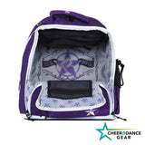 Rebel Dream Bag In Amethyst With White Zipper