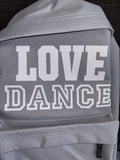Love Dance Backpack Glitter Backpacks