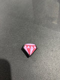 Diamond Shoe Charms