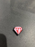 Diamond Shoe Charms