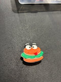 Burger Shoe Charms