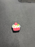Cupcake Shoe Charms