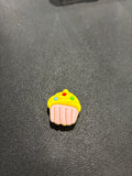 Cupcake Shoe Charms