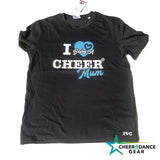 Cheer Mum Glitter T-Shirt