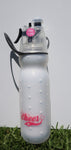 Mist and Sip Water Bottles 550ml - Cool Cheer Logo