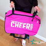 Pink Cheerleader Travel Case
